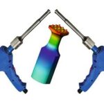 Nova Pistola Modelo Anatômico Corpo em Plástico